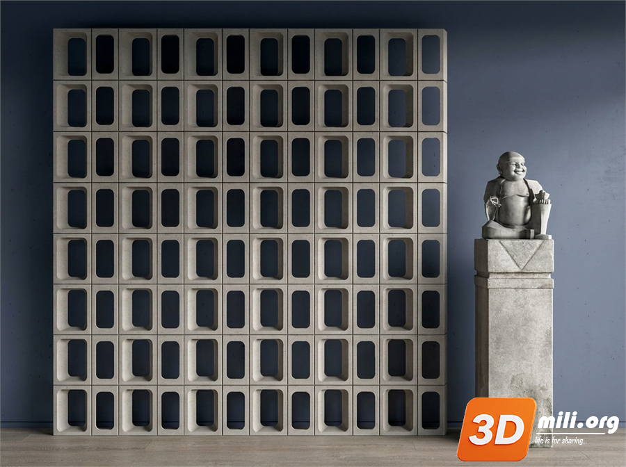 Folding screen Skp Files 